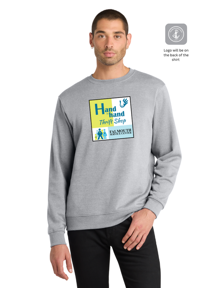 Falmouth Service Center FRR - Unisex Fleece Crewneck Sweatshirt (DT6104)