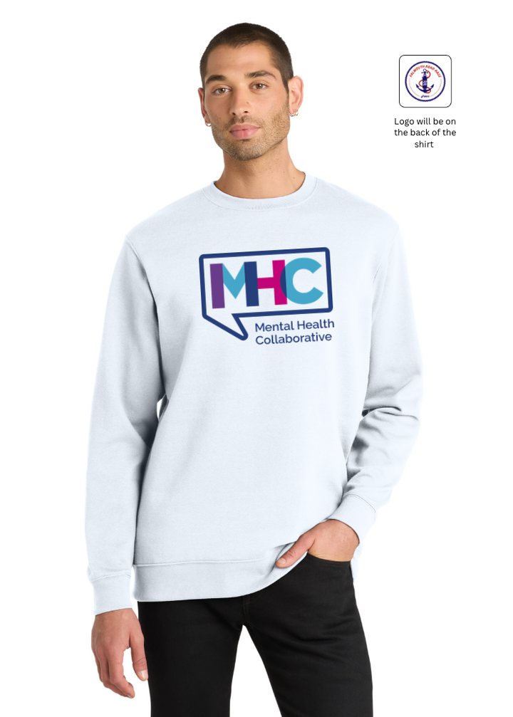 Mental Health Collaborative FRR - Unisex Fleece Crewneck Sweatshirt (DT6104)