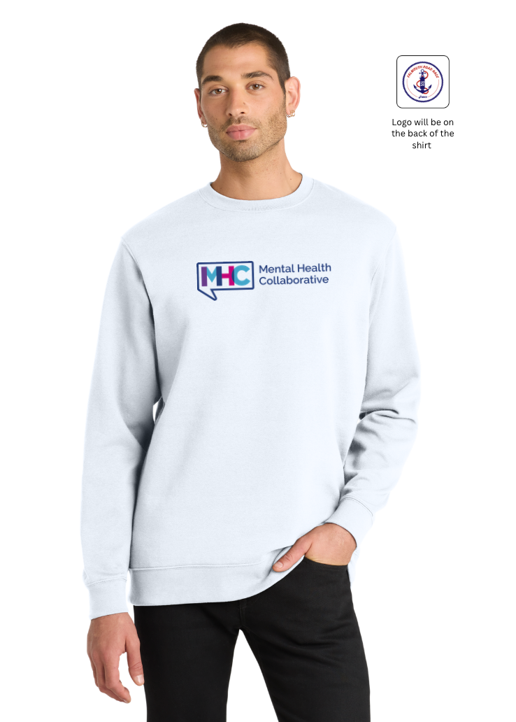 Mental Health Collaborative FRR - Unisex Fleece Crewneck Sweatshirt (DT6104)