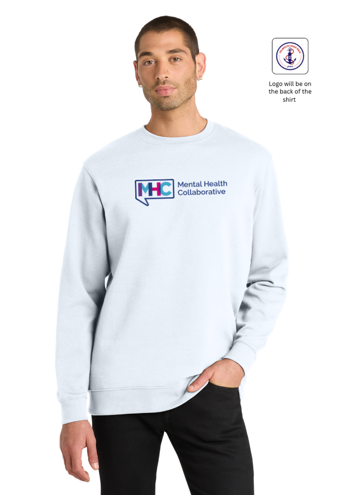 Mental Health Collaborative FRR - Unisex Fleece Crewneck Sweatshirt (DT6104)