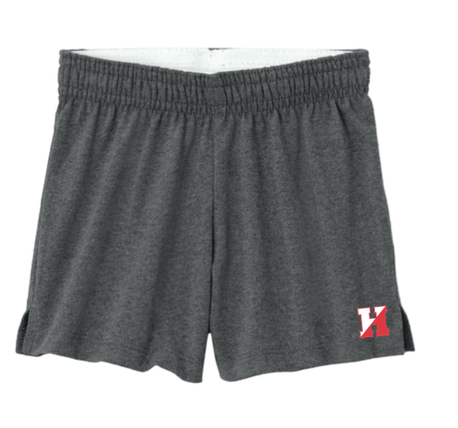 Hingham Youth XC & TF - YOUTH Girls Jersey Knit Squad Short (YGST311)