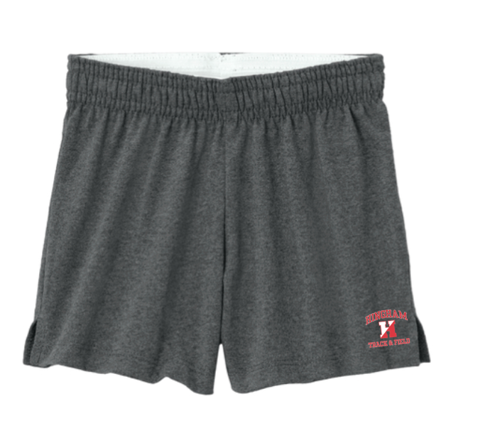 Hingham Youth XC & TF - YOUTH Girls Jersey Knit Squad Short (YGST311)