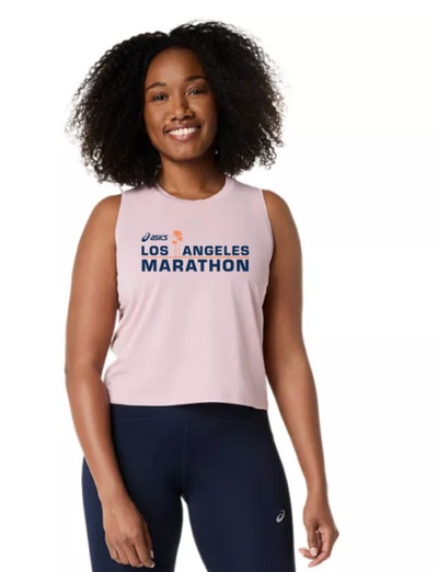 2027 ASICS Los Angeles Marathon-ASICS Women's Road Crop Top Morganite (2012D368) (LA27-04)