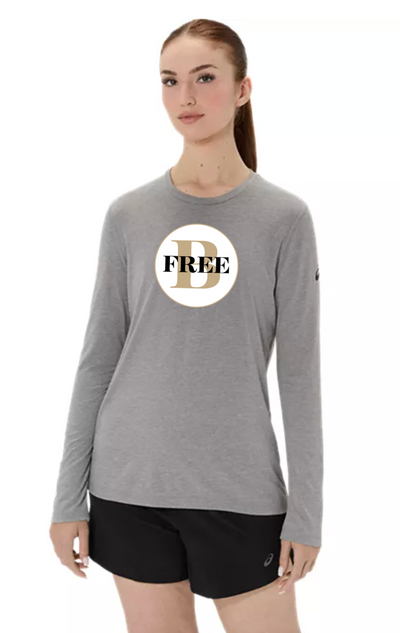 Camiseta de manga larga triblend PR para mujer de Asics (2012D305)