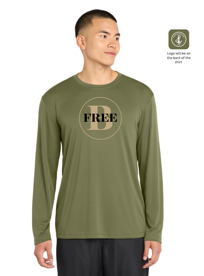 Camiseta deportiva de manga larga para adultos con neurofibromatosis del noreste (ST350LS)