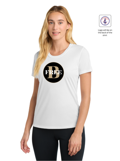 Camiseta de rendimiento para mujer de la Fundación para el Aneurisma Cerebral (FRR) (LST350) 