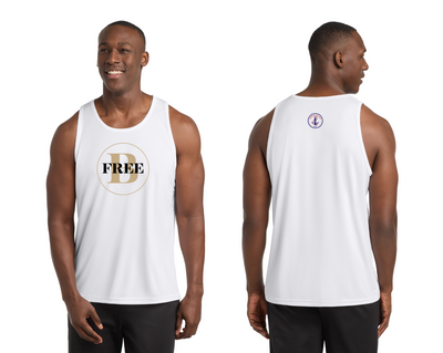Impact Running Club - Camiseta de tirantes para competición masculina (ST356)