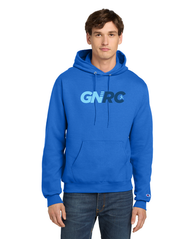 Sudadera con capucha Champion® Powerblend® de Milton Track and Field (S700)