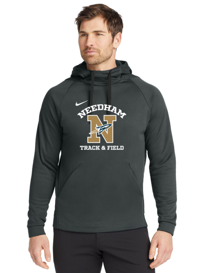 Needham Track and Field - Nike Therma-FIT Pullover Fleece Hoodie (CN9473)