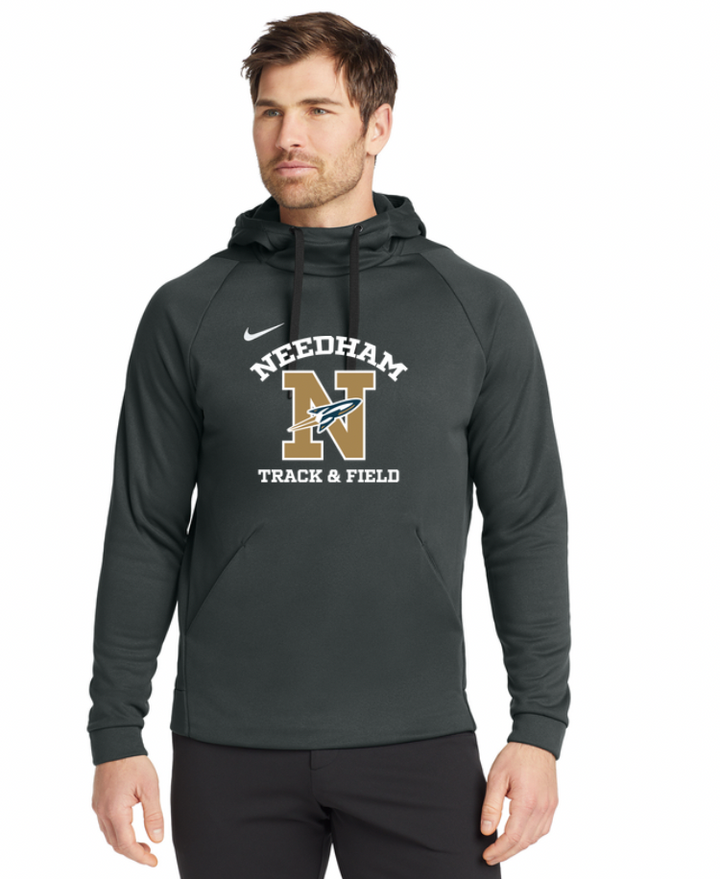 Needham Track and Field - Nike Therma-FIT Pullover Fleece Hoodie (CN9473)