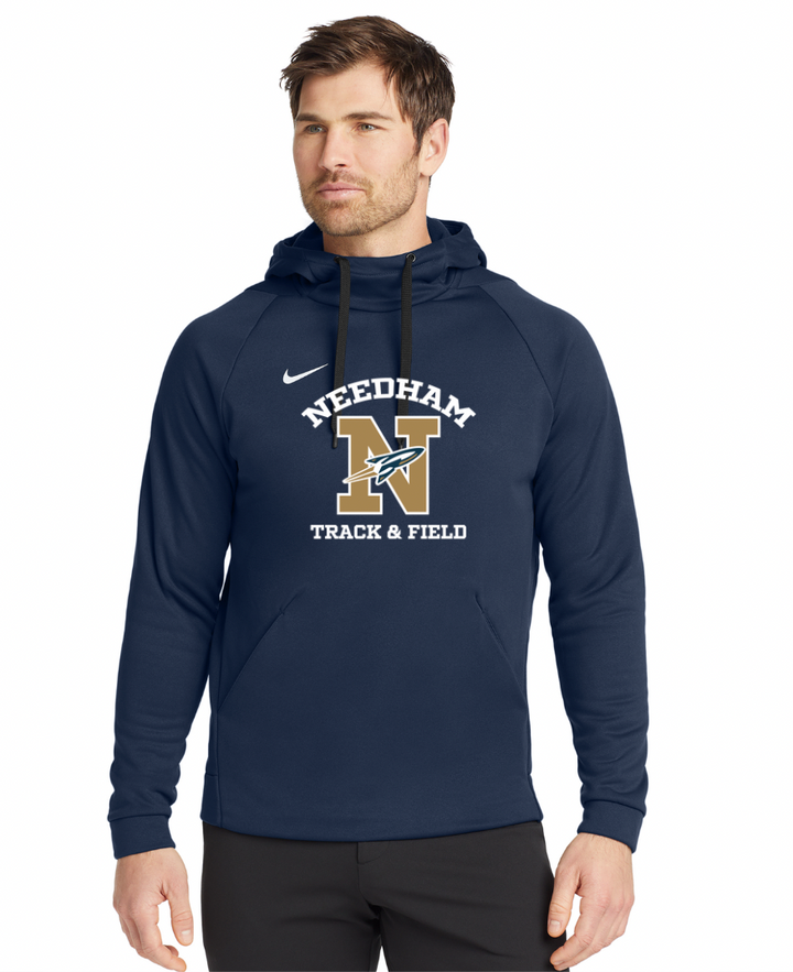 Needham Track and Field - Nike Therma-FIT Pullover Fleece Hoodie (CN9473)