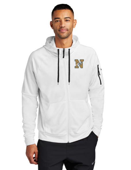 Needham Track and Field- Nike Therma-FIT Pocket Full-Zip Fleece Hoodie (NKFD9859)
