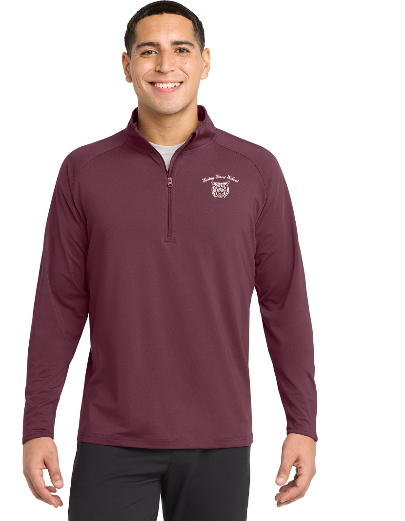 Spring Street School - Men's 1/4 Zip-Pullover (ST850)