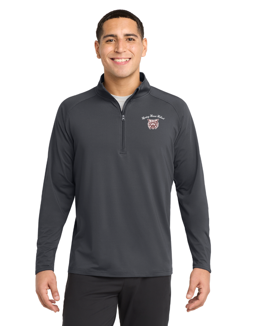 Spring Street School - Men's 1/4 Zip-Pullover (ST850)