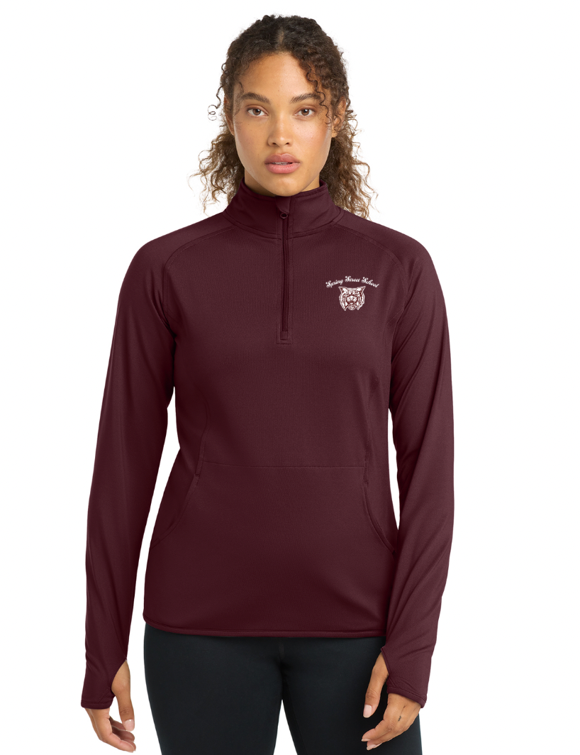 Spring Street School - Women's Quarter Zip (LST850)