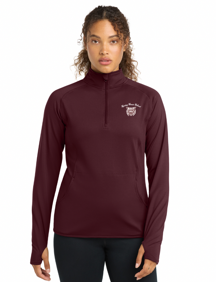 Spring Street School - Women's Quarter Zip (LST850)