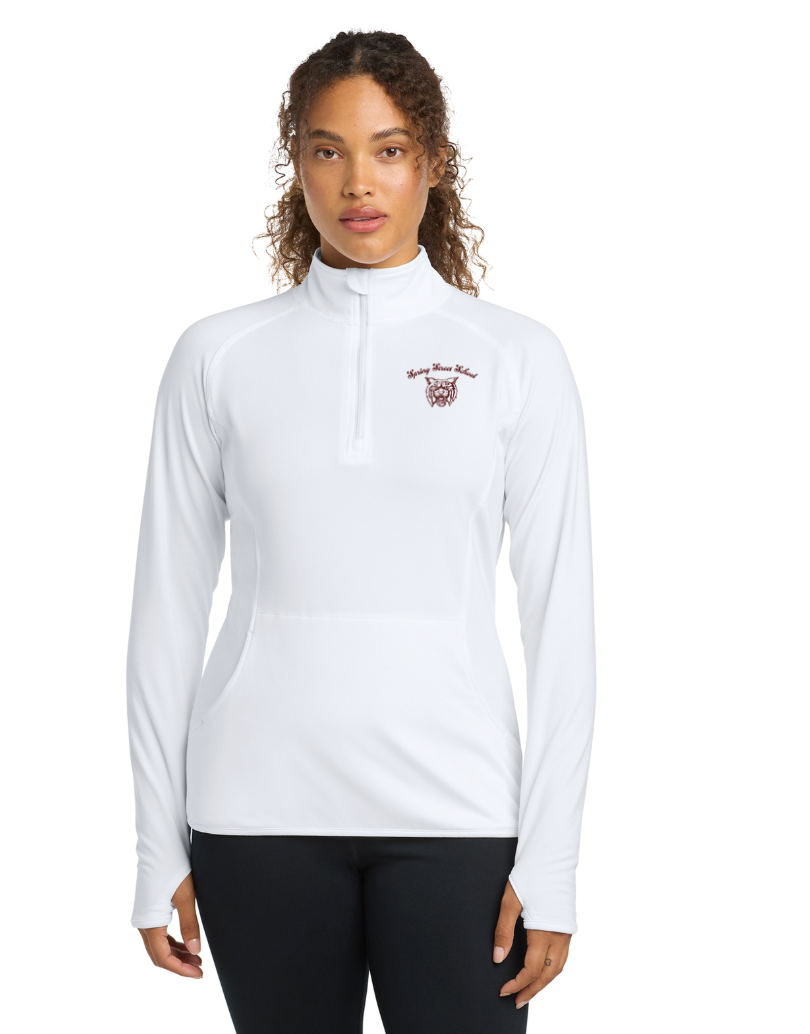 Spring Street School - Women's Quarter Zip (LST850)