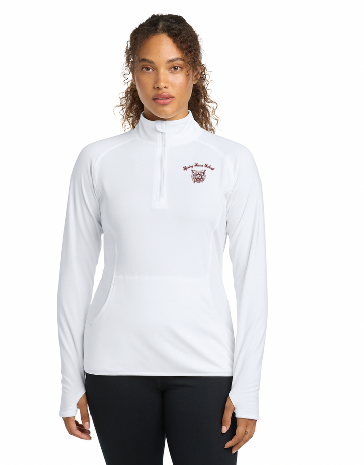 Spring Street School - Women's Quarter Zip (LST850)