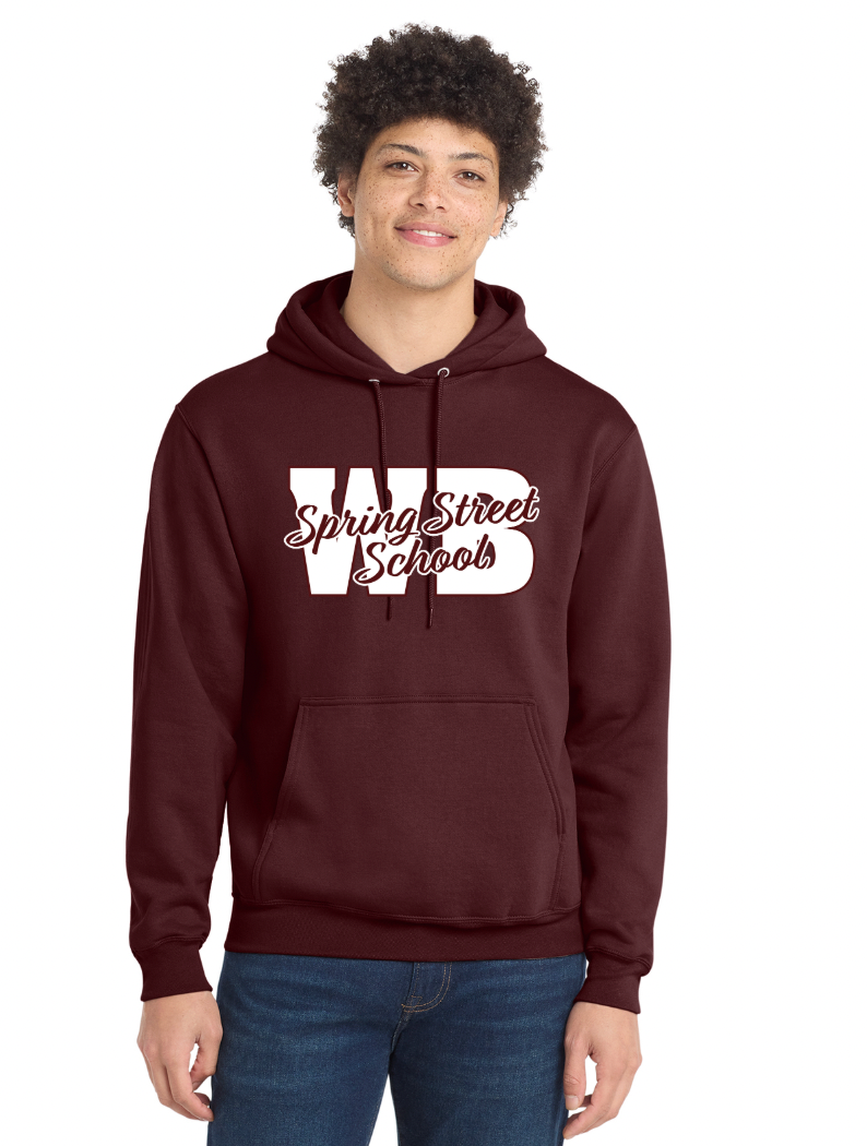 Spring Street School  - Unisex Fleece Pullover Hooded Sweatshirt (PC78H)