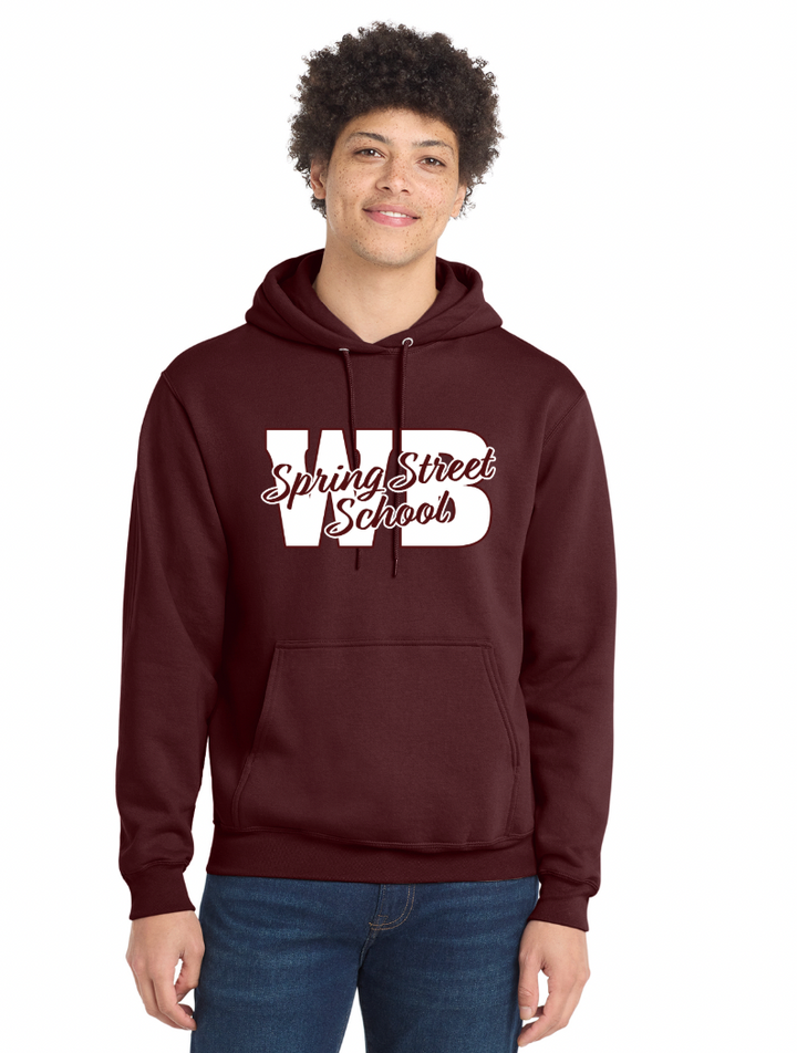Spring Street School  - Unisex Fleece Pullover Hooded Sweatshirt (PC78H)