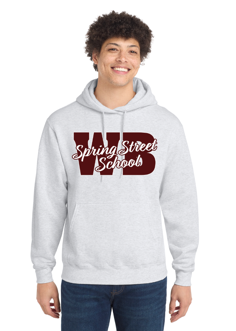 Spring Street School  - Unisex Fleece Pullover Hooded Sweatshirt (PC78H)