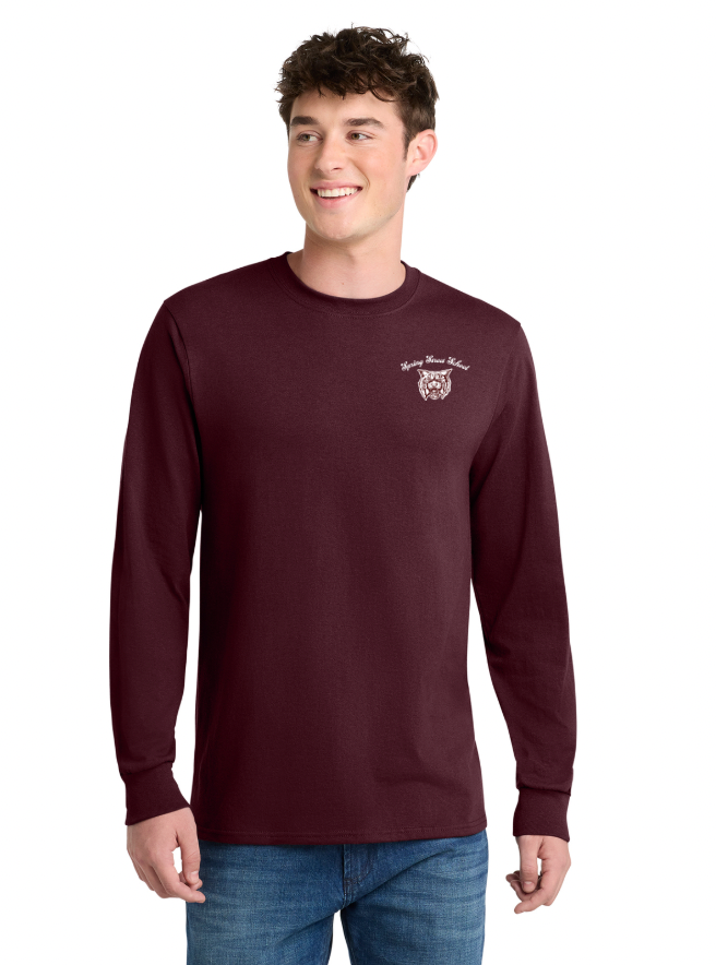 Spring Street School-Long Sleeve Core Blend Tee (PC55LS)