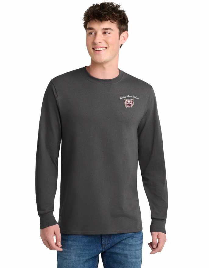 Spring Street School-Long Sleeve Core Blend Tee (PC55LS)