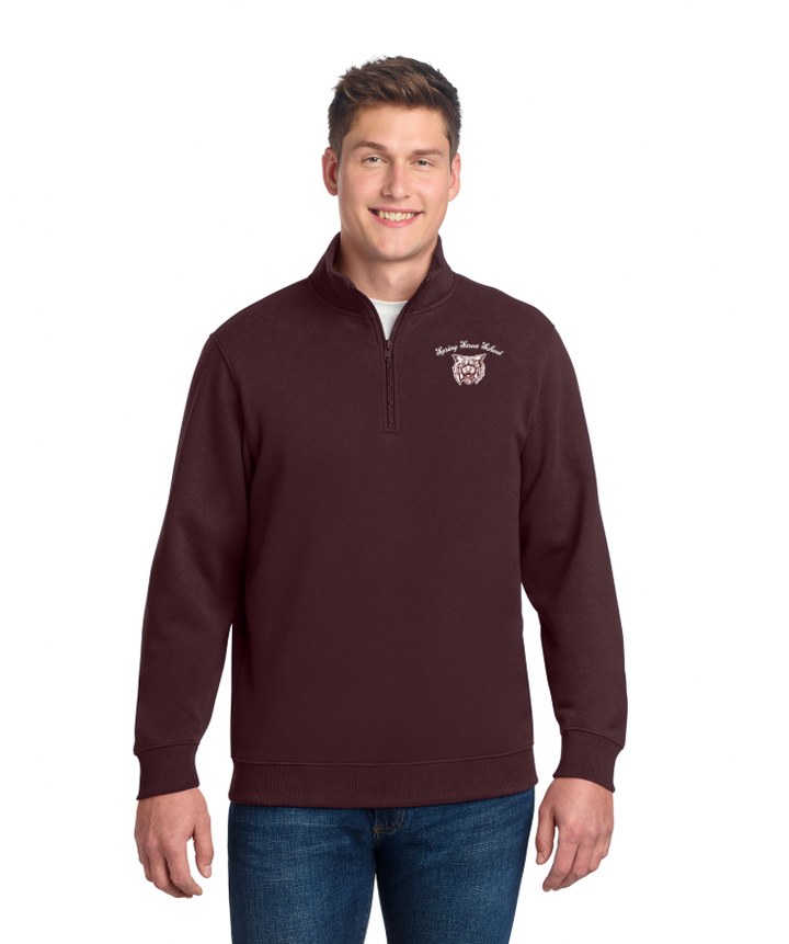 Spring Street School- 1/4-Zip Sweatshirt (ST253)