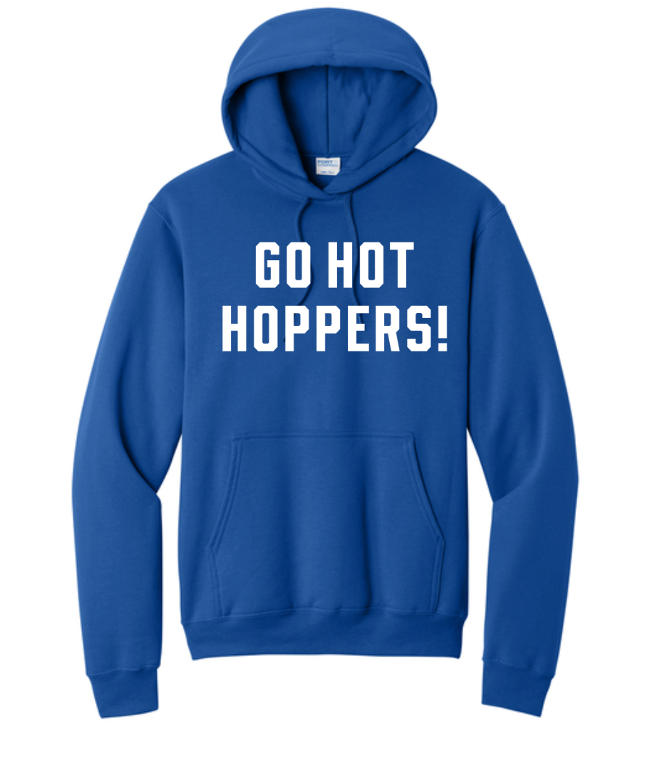 OPR Hot Hoppers - Unisex Fleece Pullover Hooded Sweatshirt (PC78H)