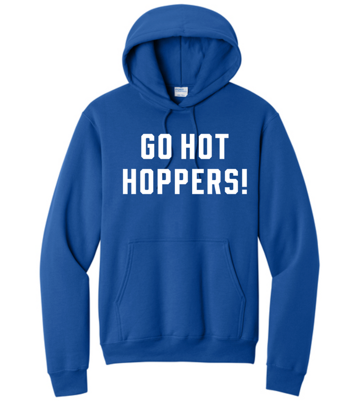 OPR Hot Hoppers - Unisex Fleece Pullover Hooded Sweatshirt (PC78H)