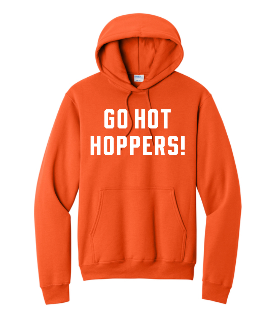 OPR Hot Hoppers - Unisex Fleece Pullover Hooded Sweatshirt (PC78H)