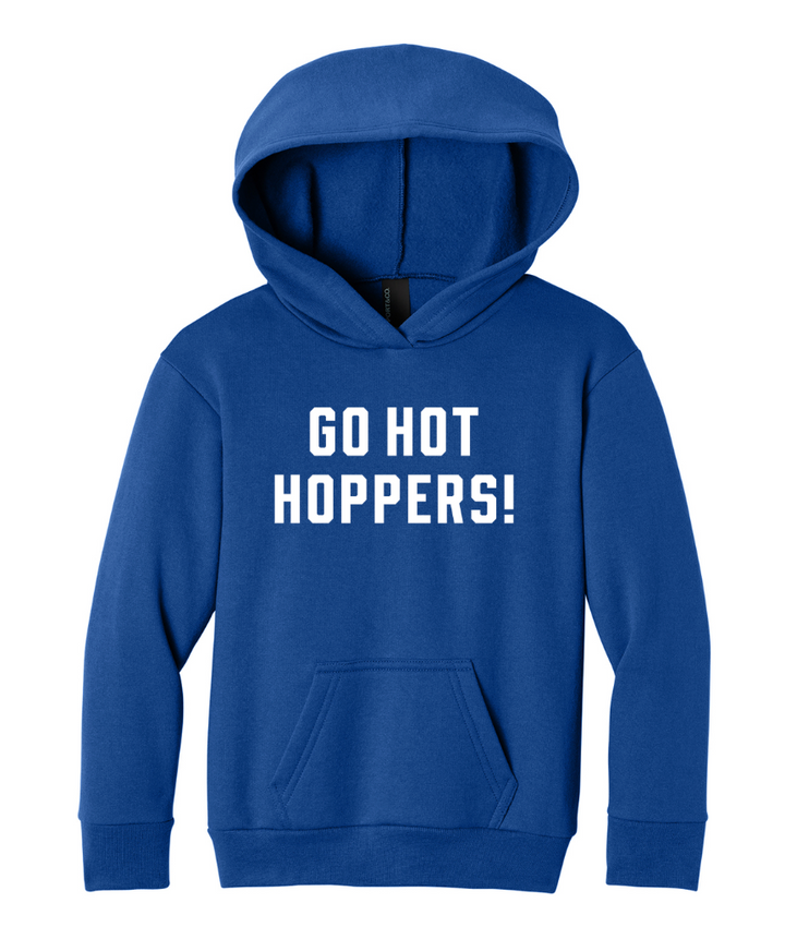 OPR Hot Hoppers- Youth Easy Fleece Pullover Hooded Sweatshirt (PC68YH)