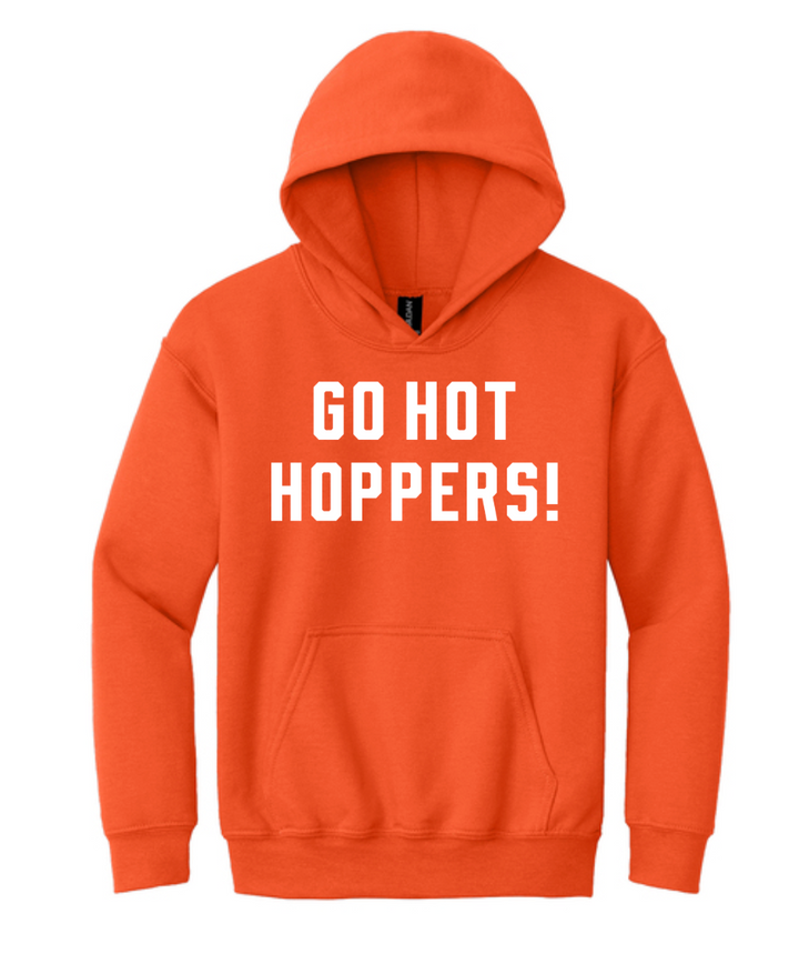 OPR Hot Hoppers- Youth Easy Fleece Pullover Hooded Sweatshirt (PC68YH)