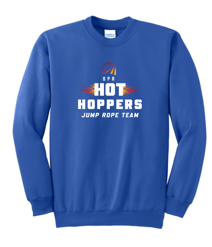 OPR Hot Hoppers - Essential Fleece Crewneck Sweatshirt (PC90)