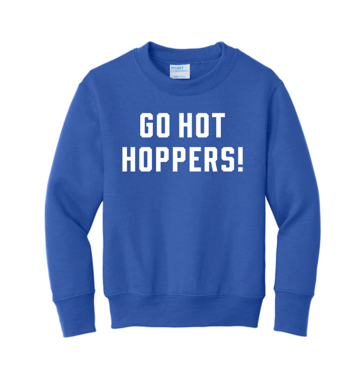 OPR Hot Hoppers - Youth Core Fleece Crewneck Sweatshirt (PC90Y)