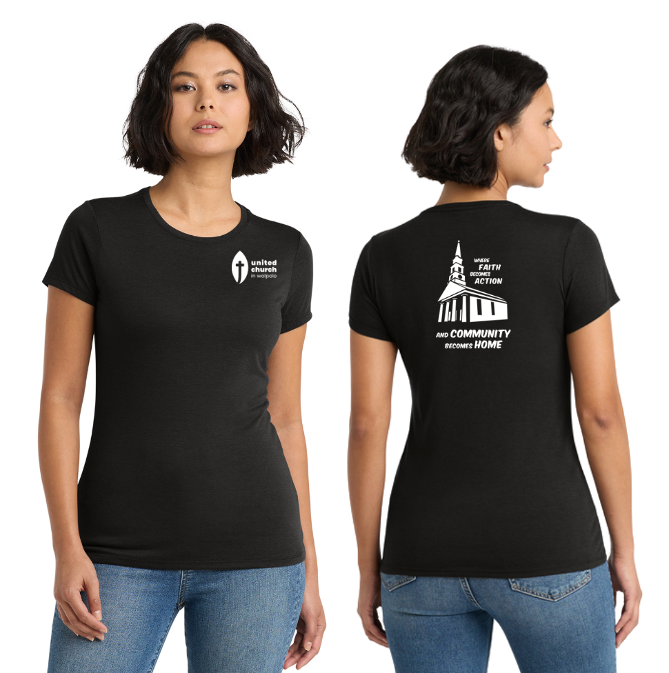 United Church Walpole - Women’s Perfect Tri-Blend Tee (DM130L)
