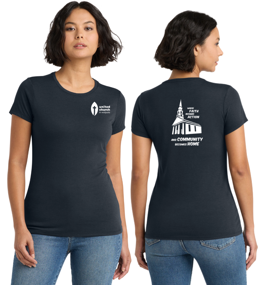 United Church Walpole - Women’s Perfect Tri-Blend Tee (DM130L)