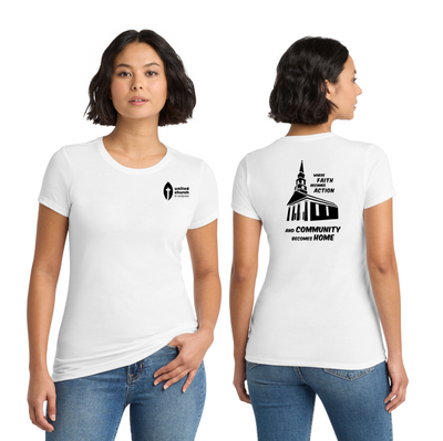 United Church Walpole - Women’s Perfect Tri-Blend Tee (DM130L)