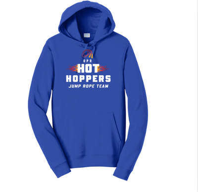 OPR Hot Hoppers- Adult Fan Favorite™ Fleece Pullover Hooded Sweatshirt(PC850H)
