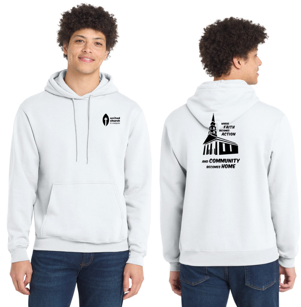 United Church Walpole - Unisex Fleece Pullover Hooded Sweatshirt (PC78H)