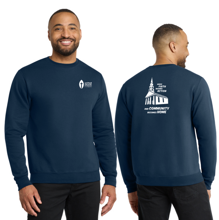 United Church of Walpole - Unisex Core Fleece Crewneck Sweatshirt (PC78)