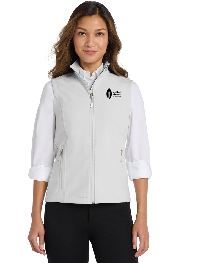 United Church Walpole - Women's Core Soft Shell Vest (L325)