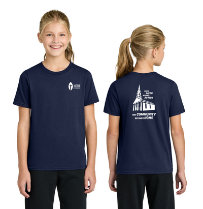 United Church Walpole-Youth Easy Cotton Tee (PC43Y)