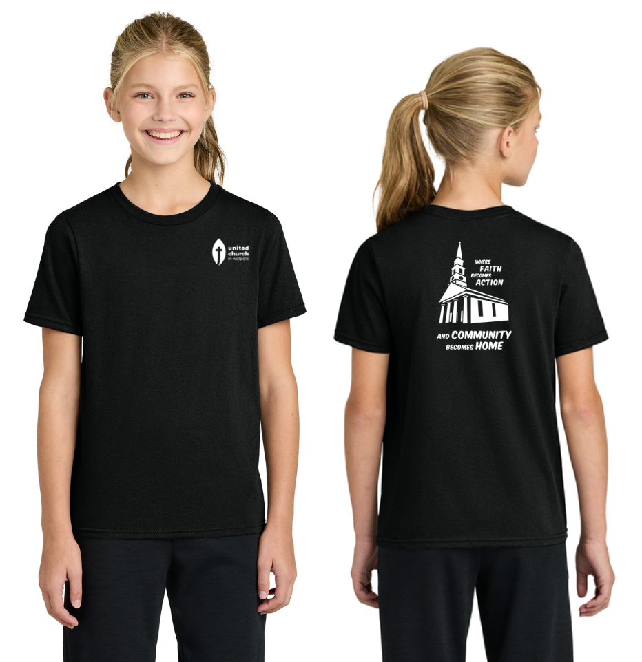 United Church Walpole-Youth Easy Cotton Tee (PC43Y)