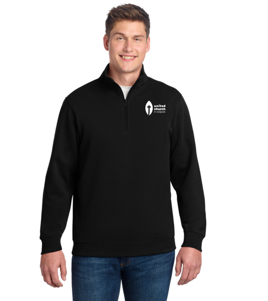 United Church Walpole- 1/4-Zip Sweatshirt (ST253)