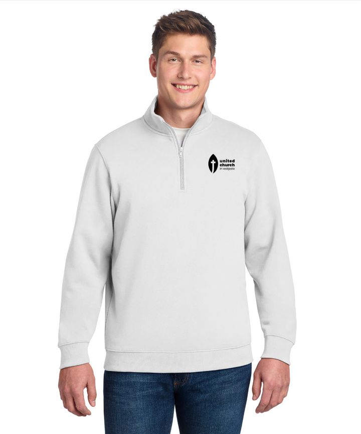 United Church Walpole- 1/4-Zip Sweatshirt (ST253)