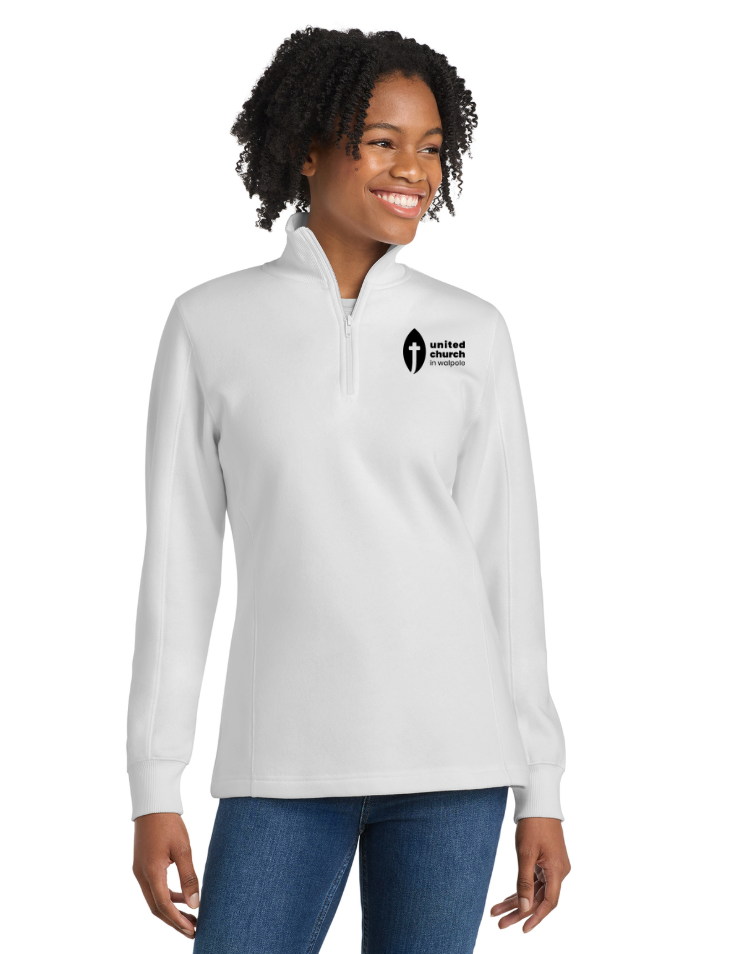 United Church Walpole - Women's 1/4-Zip Sweatshirt (LST253)