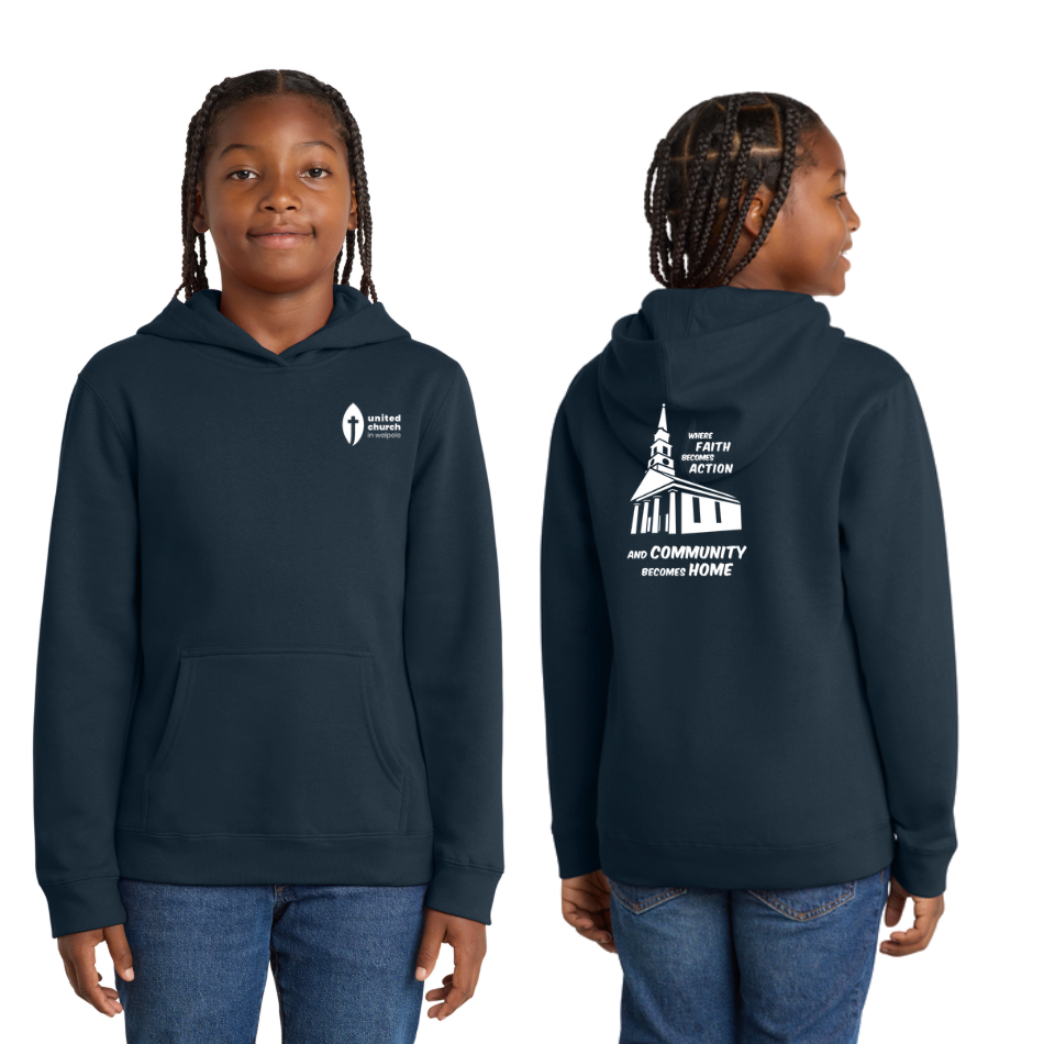 United Church Walpole - District® YOUTH V.I.T.™ Fleece Hoodie (DT6100Y)