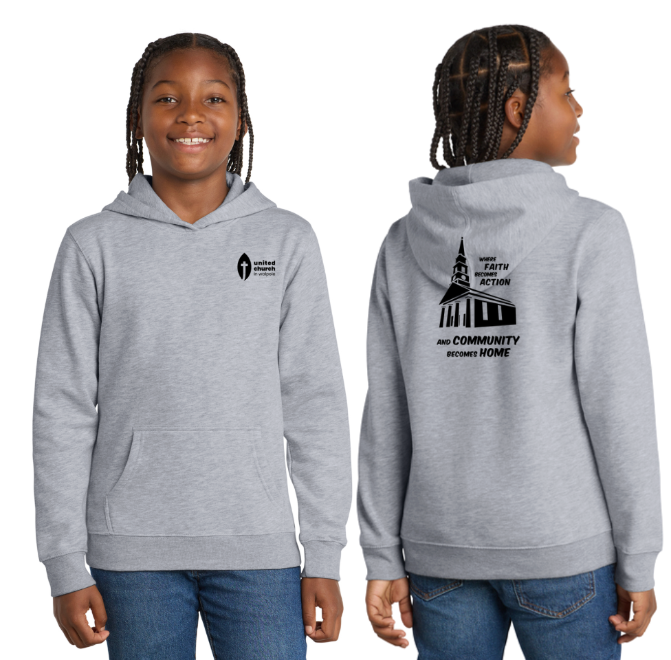 United Church Walpole - District® YOUTH V.I.T.™ Fleece Hoodie (DT6100Y)