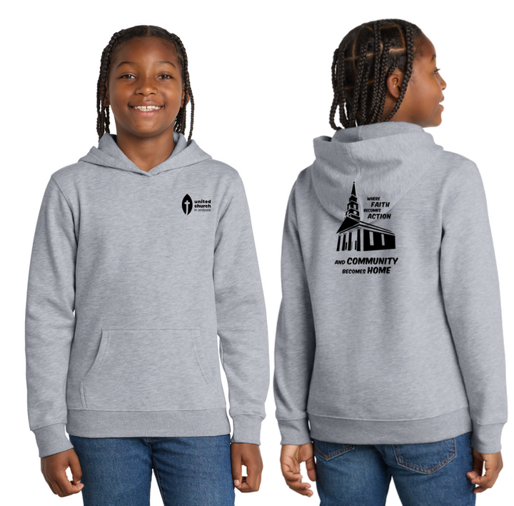United Church Walpole - District® YOUTH V.I.T.™ Fleece Hoodie (DT6100Y)